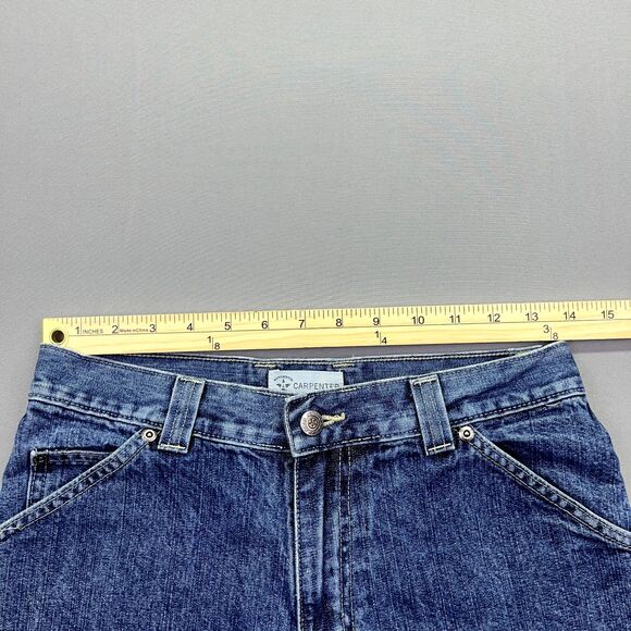 VTG Arizona Jeans Women's 16R Carpenter Dark Baggy‎ Denim Skater Grunge Y2K - Picture 8 of 16